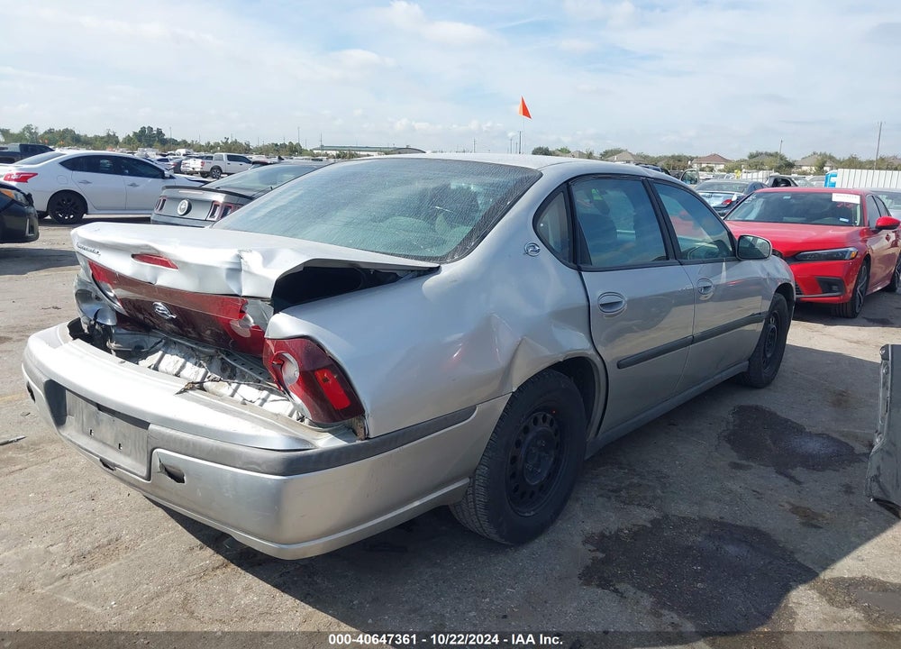 2002 CHEVROLET IMPALA VIN: 2G1WF52E529318762