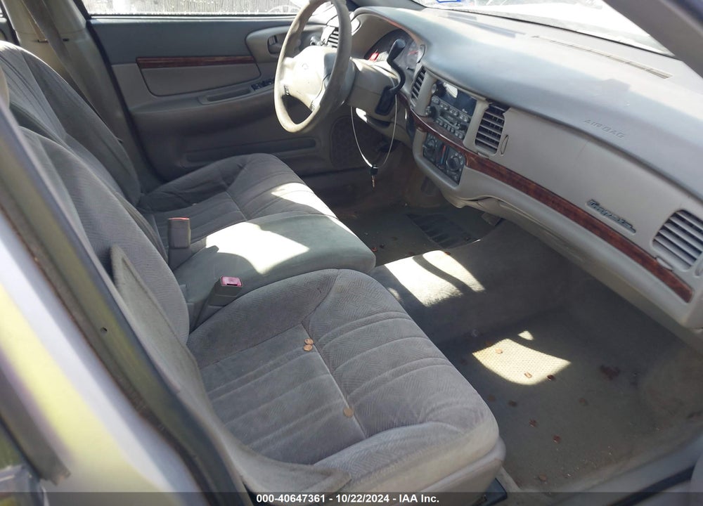 2002 CHEVROLET IMPALA VIN: 2G1WF52E529318762