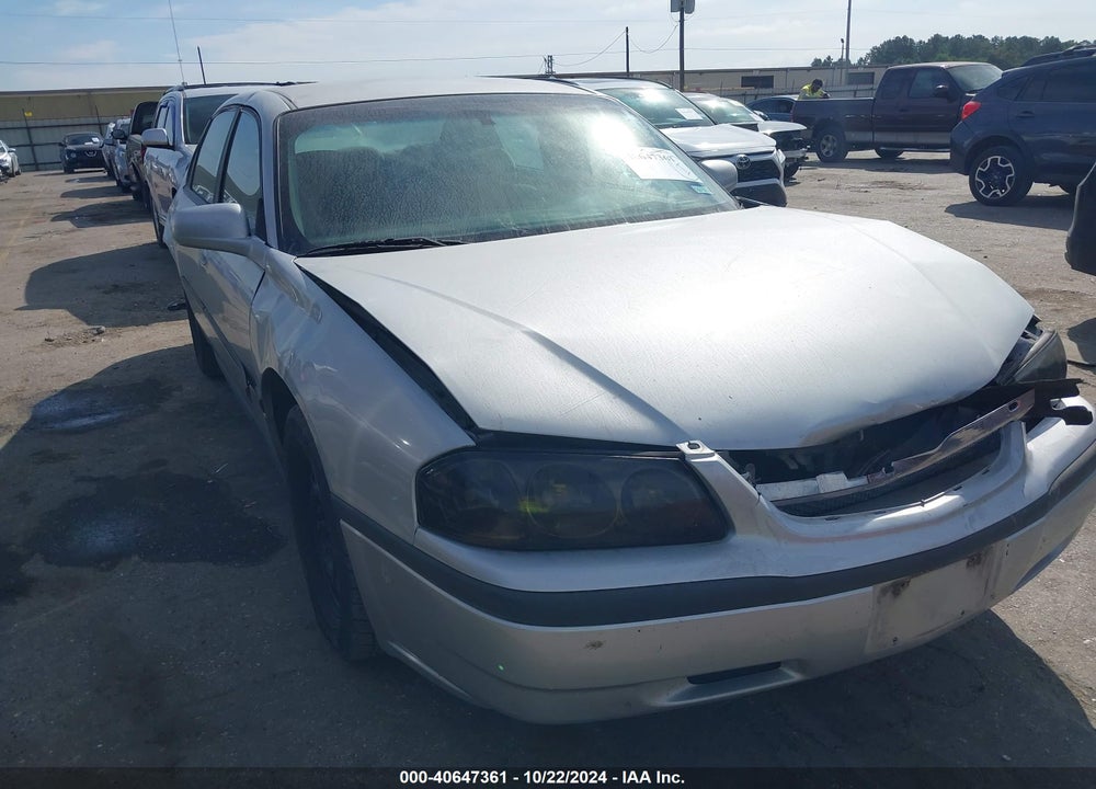 2002 CHEVROLET IMPALA VIN: 2G1WF52E529318762