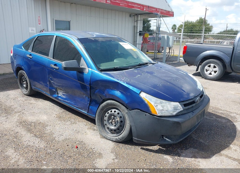2008 FORD FOCUS S VIN: 1FAHP34N98W196198