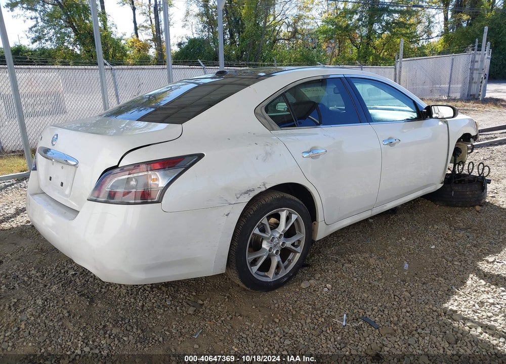 2012 NISSAN MAXIMA 3.5 SV VIN: 1N4AA5AP1CC838928