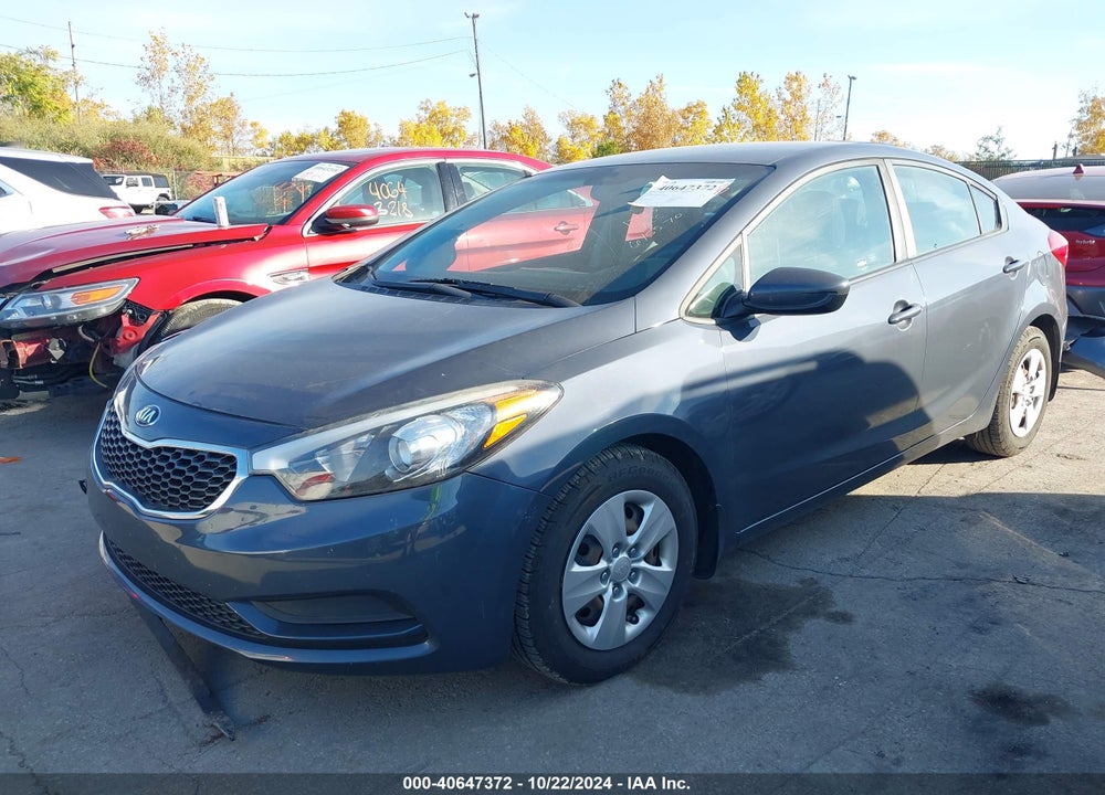 2016 KIA FORTE LX VIN: KNAFK4A61G5615570