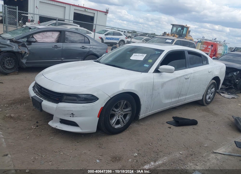 2019 DODGE CHARGER SXT RWD VIN: 2C3CDXBG2KH700237