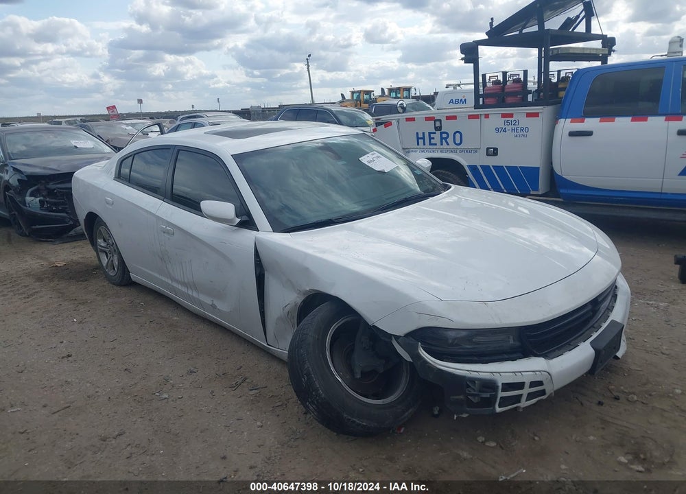 2019 DODGE CHARGER SXT RWD VIN: 2C3CDXBG2KH700237