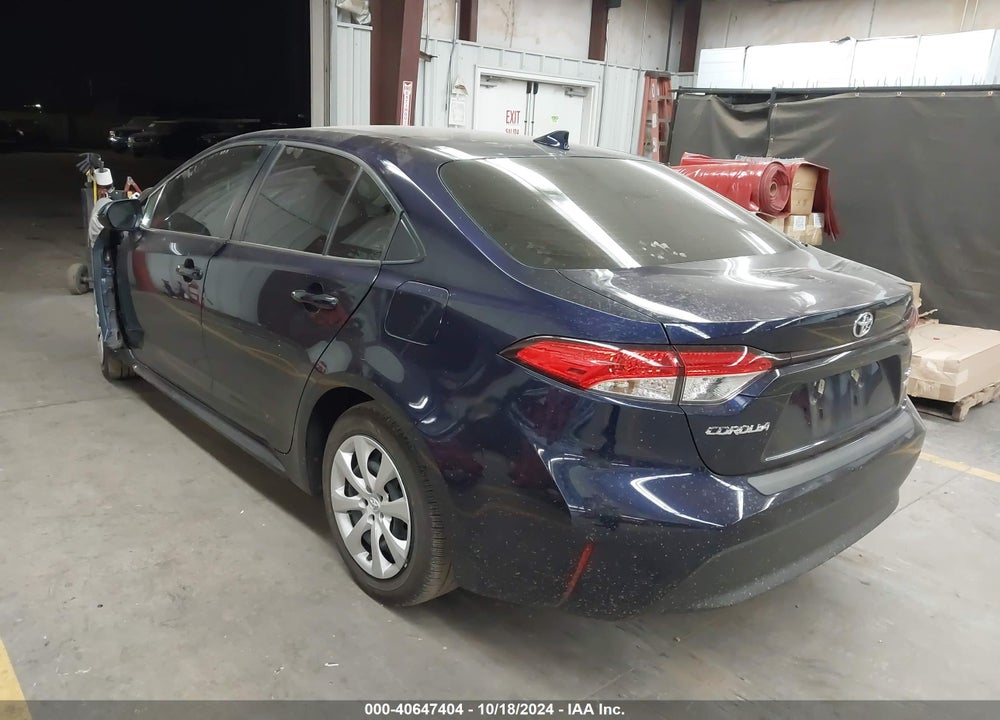 2023 TOYOTA COROLLA LE VIN: JTDB4MEE2PJ010977