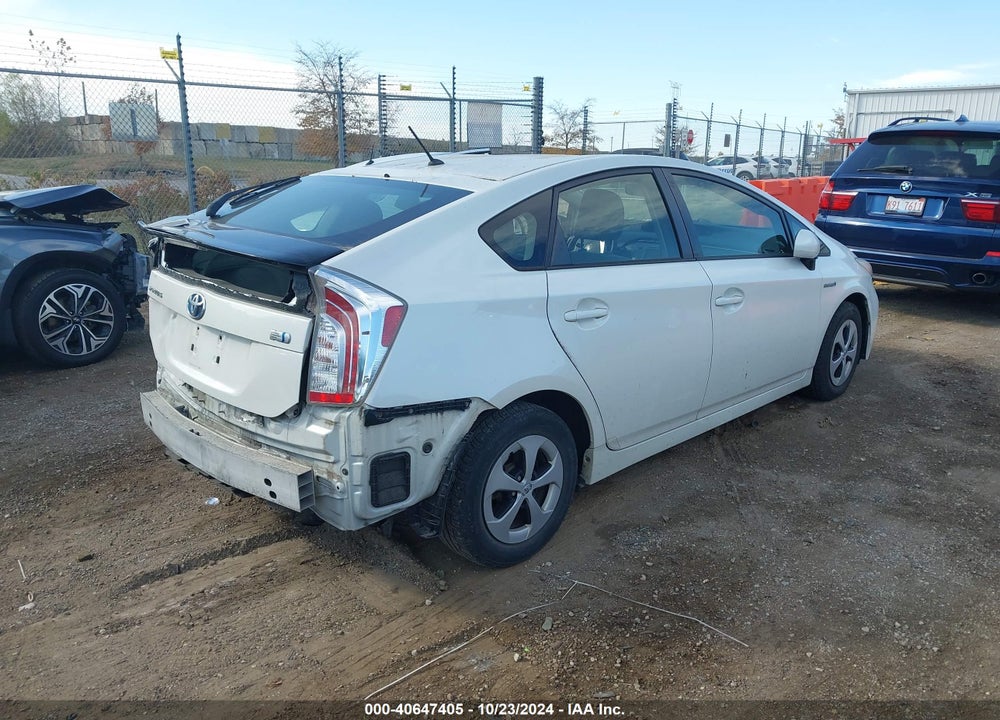 2012 TOYOTA PRIUS TWO VIN: JTDKN3DU8C5489456