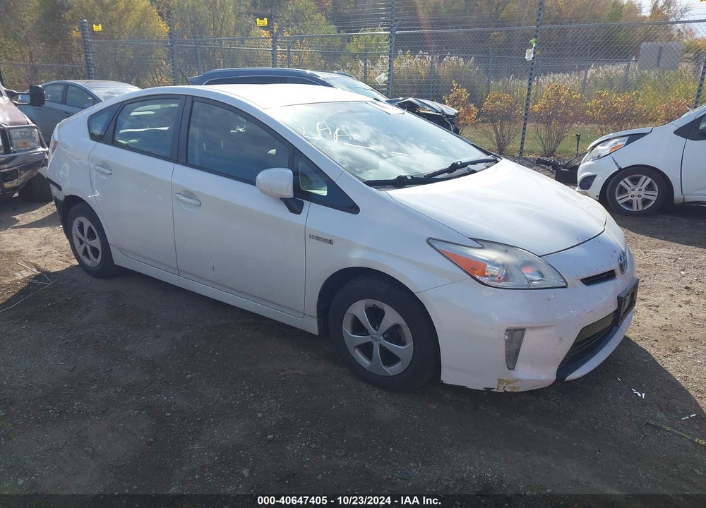 2012 TOYOTA PRIUS TWO VIN: JTDKN3DU8C5489456