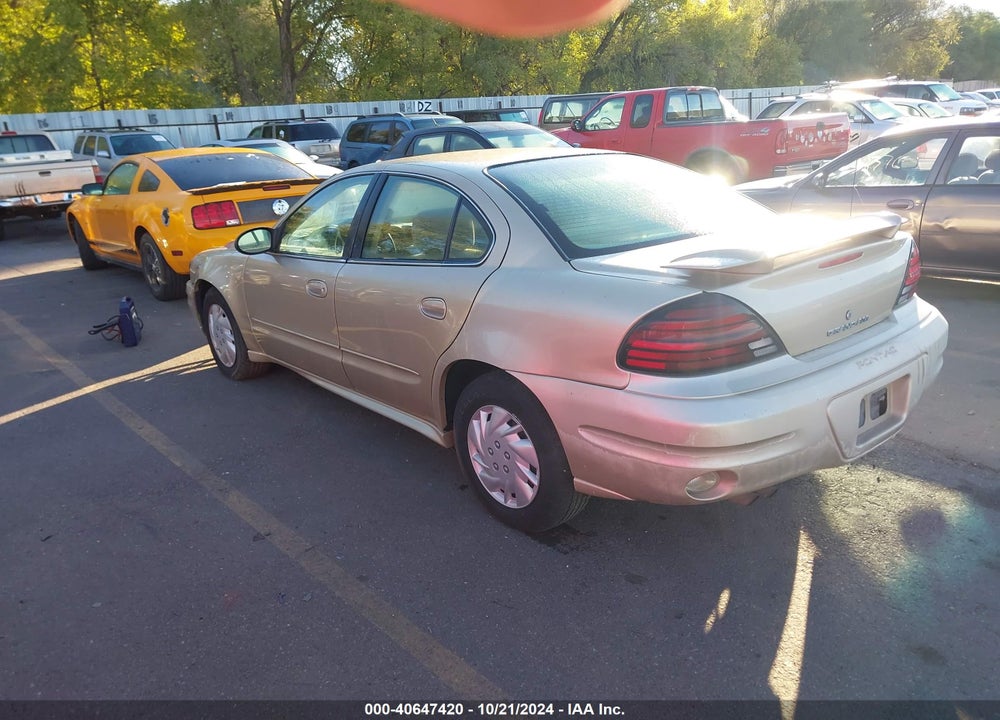 2005 PONTIAC GRAND AM SE VIN: 1G2NE52E75M142167