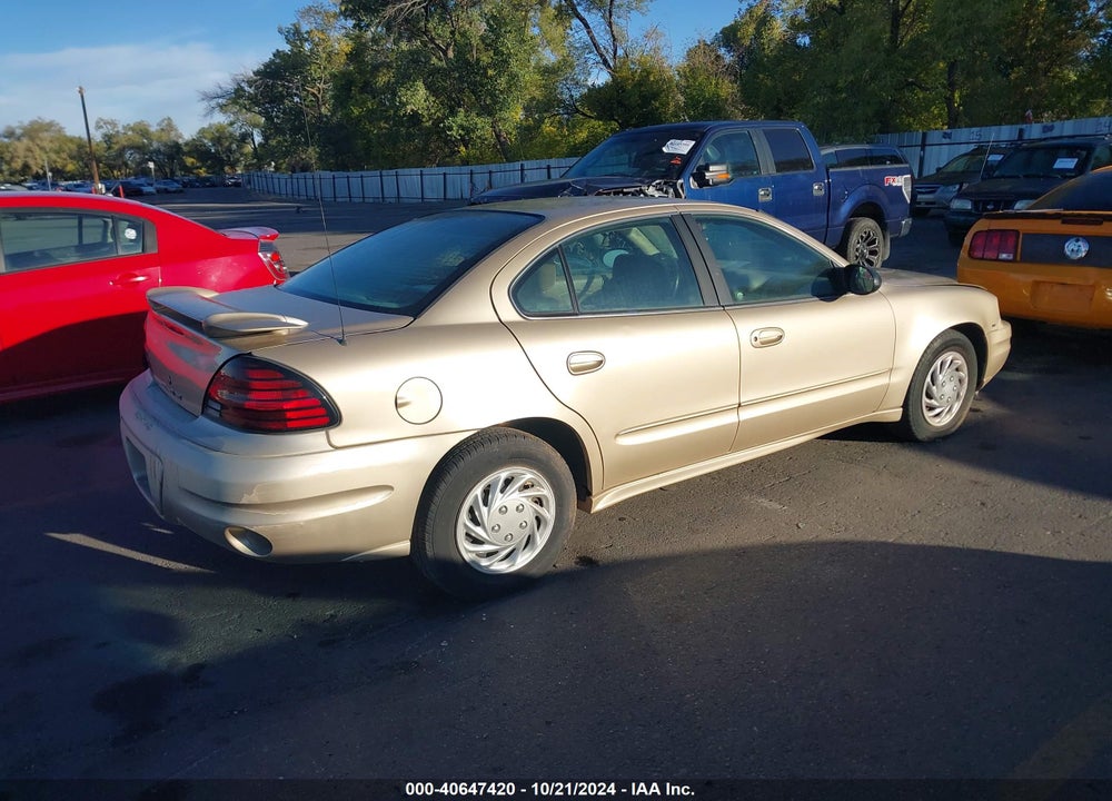 2005 PONTIAC GRAND AM SE VIN: 1G2NE52E75M142167