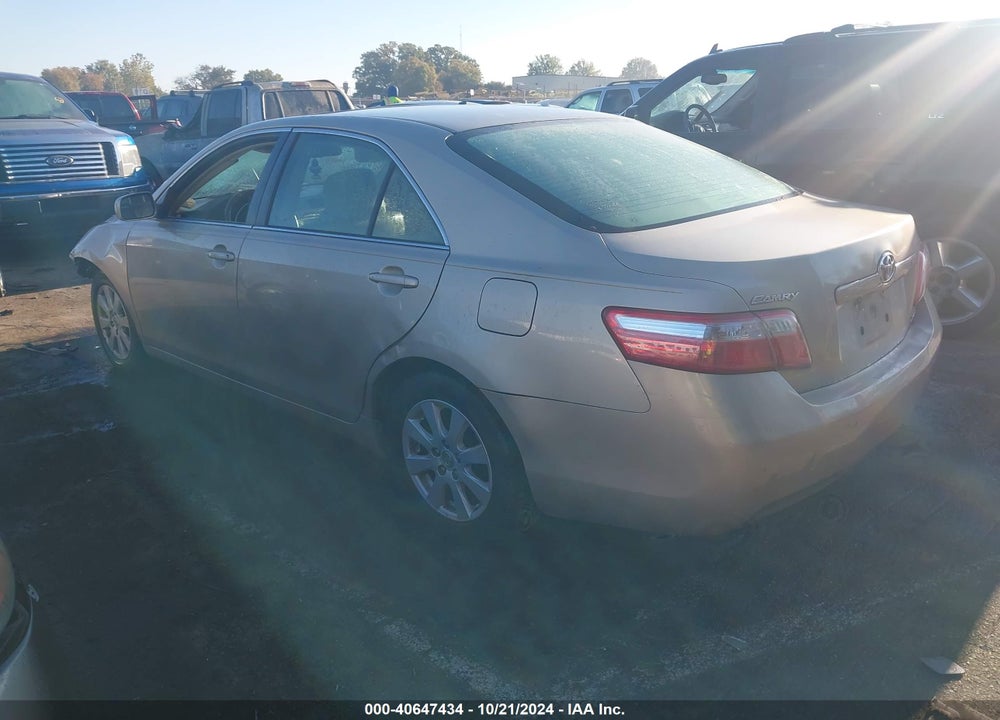 2007 TOYOTA CAMRY XLE VIN: 4T1BE46K77U597835