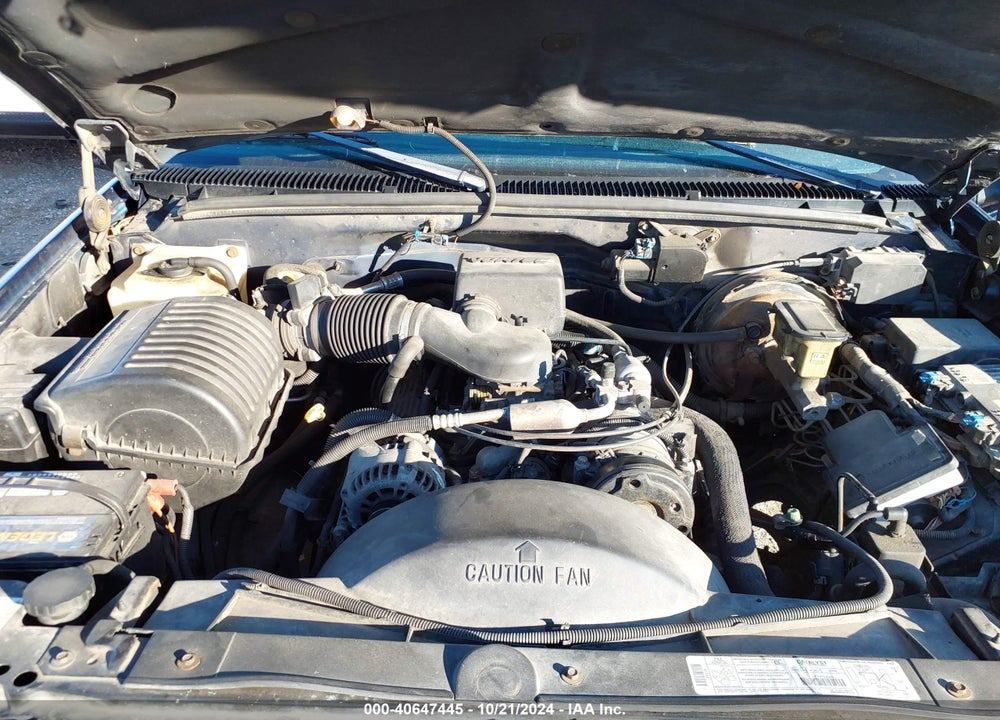 1998 CHEVROLET C1500 FLEETSIDE VIN: 1GCEC14R8WZ153385