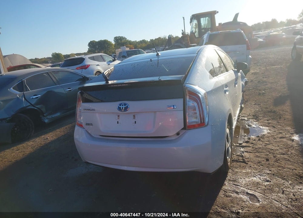 2012 TOYOTA PRIUS TWO VIN: JTDKN3DU2C5452788