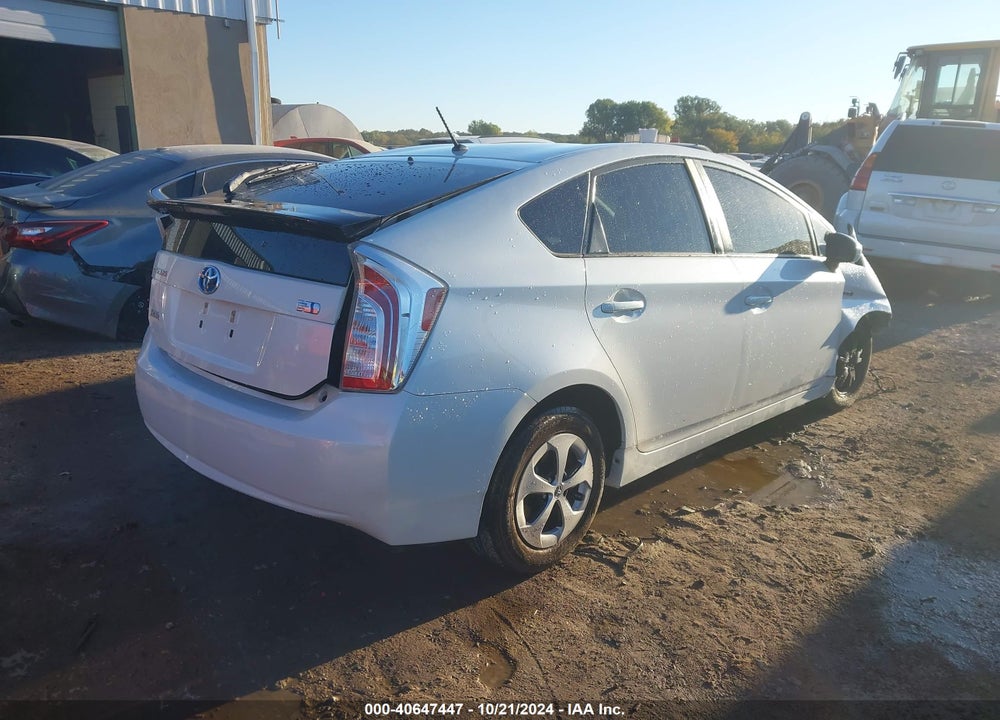 2012 TOYOTA PRIUS TWO VIN: JTDKN3DU2C5452788
