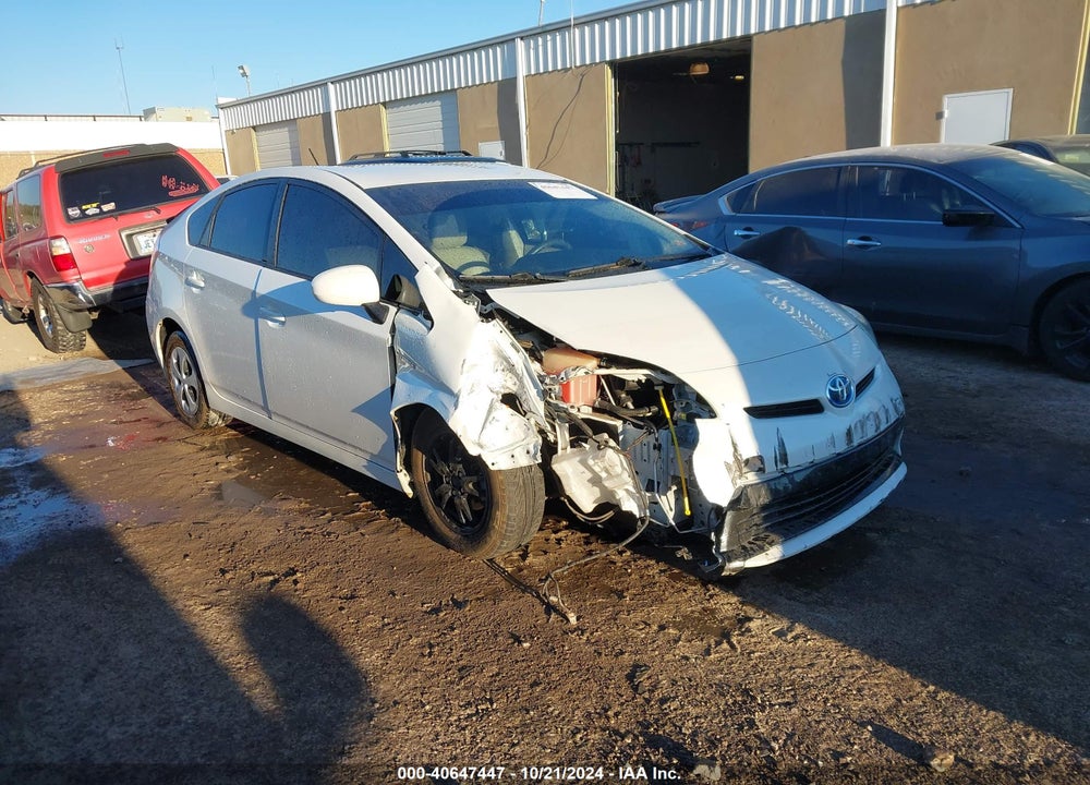 2012 TOYOTA PRIUS TWO VIN: JTDKN3DU2C5452788
