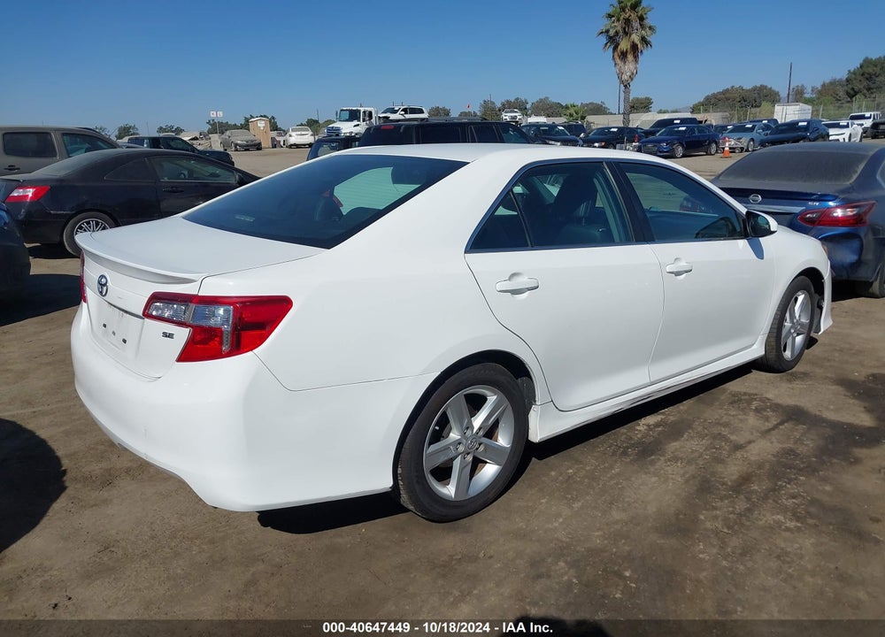 2014 TOYOTA CAMRY SE VIN: 4T1BF1FK6EU774724