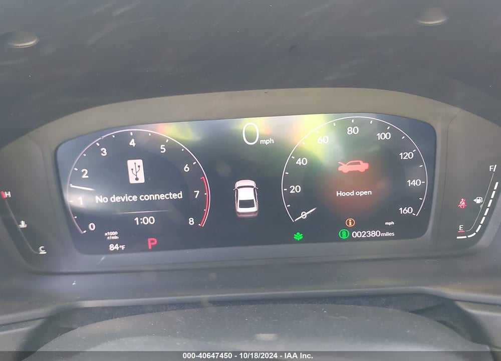 2024 HONDA ACCORD EX VIN: 1HGCY1F39RA047811
