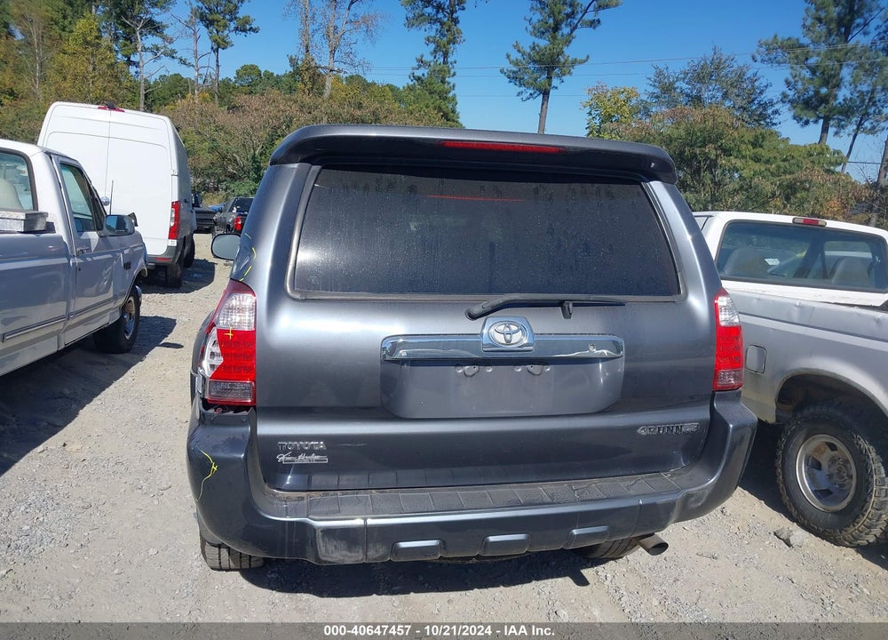 2006 TOYOTA 4RUNNER SR5 V6 VIN: JTEZU14R768063242