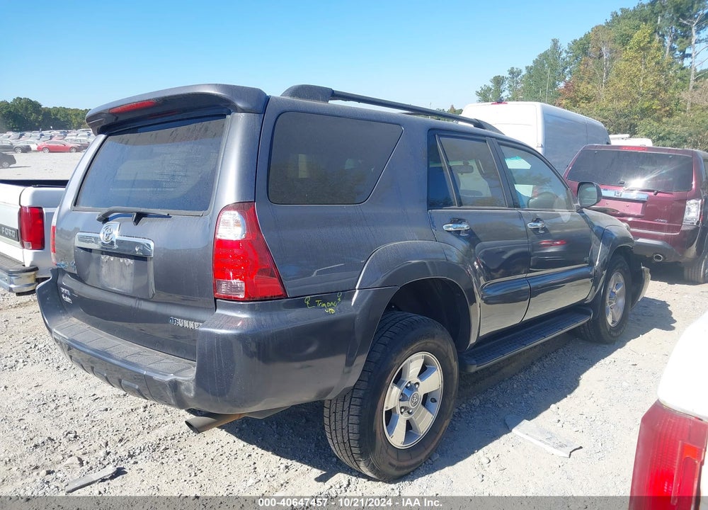 2006 TOYOTA 4RUNNER SR5 V6 VIN: JTEZU14R768063242