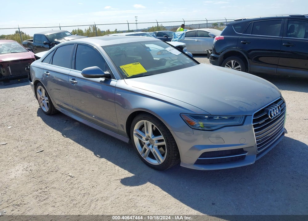 2016 AUDI A6 2.0T PREMIUM PLUS VIN: WAUGFAFC0GN169076