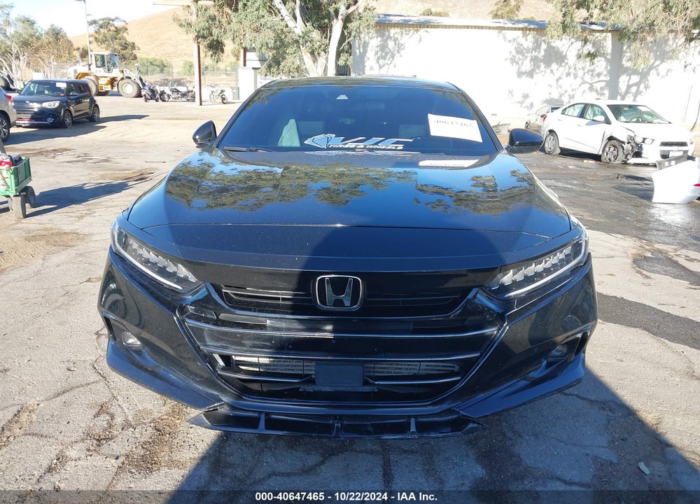 2021 HONDA ACCORD SPORT VIN: 1HGCV1F34MA063769
