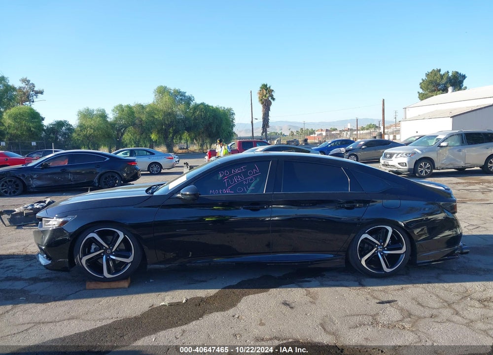 2021 HONDA ACCORD SPORT VIN: 1HGCV1F34MA063769