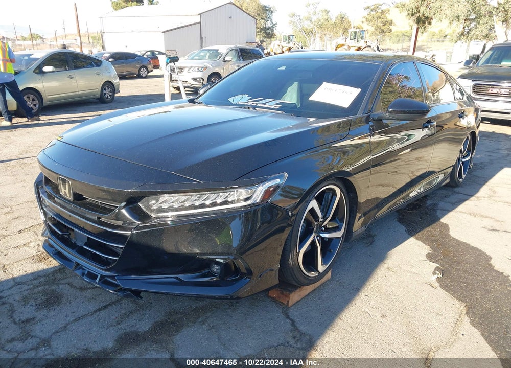 2021 HONDA ACCORD SPORT VIN: 1HGCV1F34MA063769