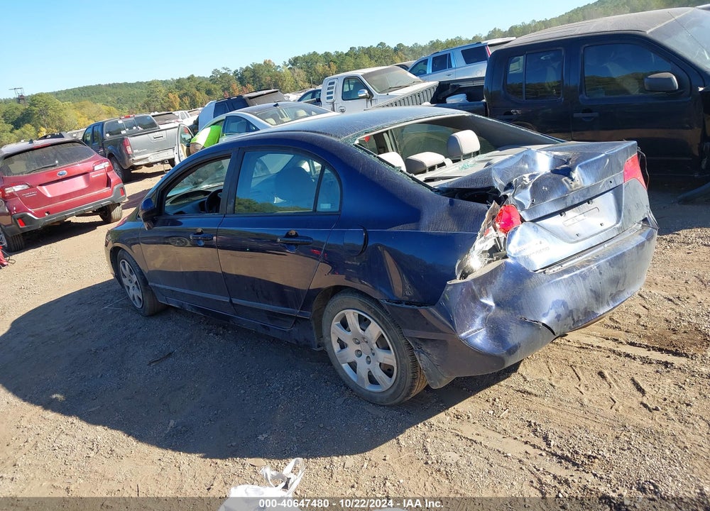 2008 HONDA CIVIC LX VIN: 1HGFA16548L050122