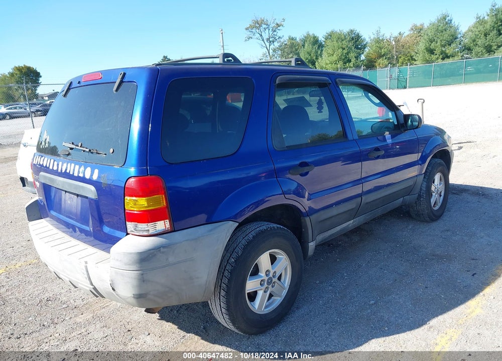 2005 FORD ESCAPE XLT VIN: 1FMYU03Z75KB62569