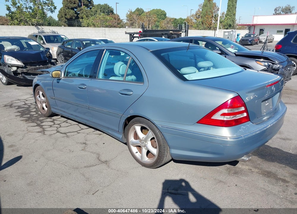2006 MERCEDES-BENZ C 230 SPORT VIN: WDBRF52H86F829019