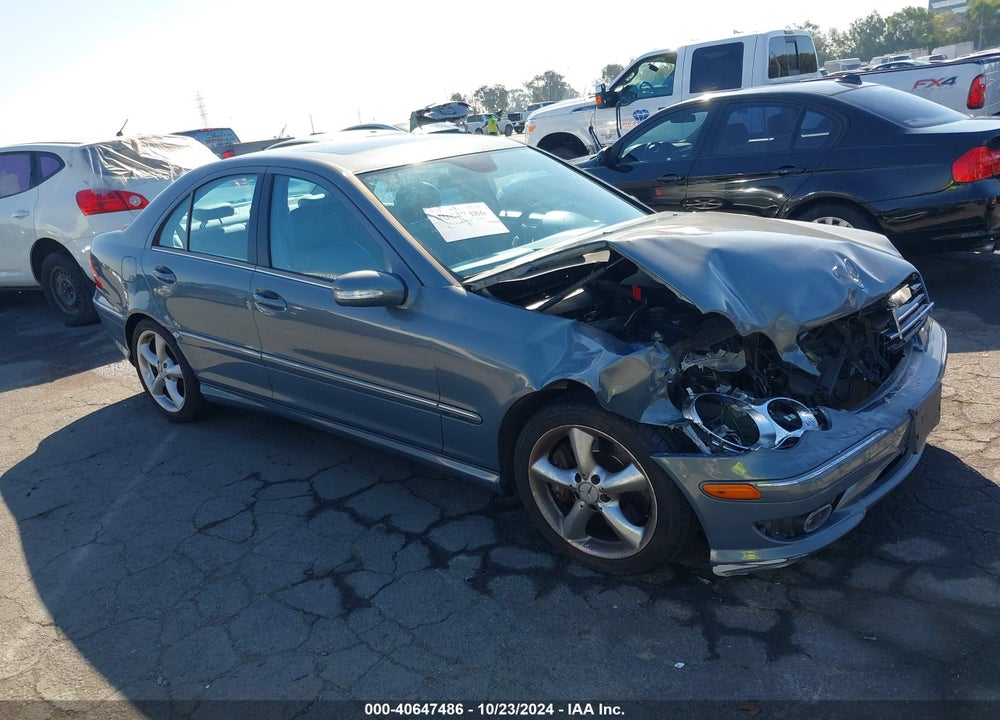 2006 MERCEDES-BENZ C 230 SPORT VIN: WDBRF52H86F829019