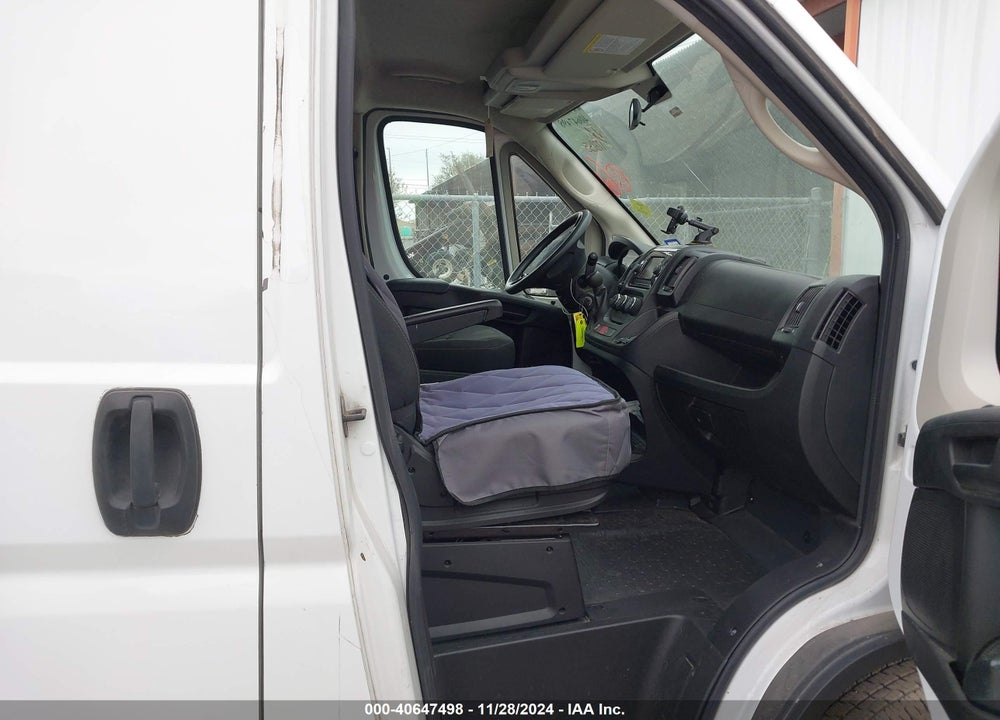 2019 RAM PROMASTER 2500 HIGH ROOF 136 WB VIN: 3C6TRVCG7KE520917