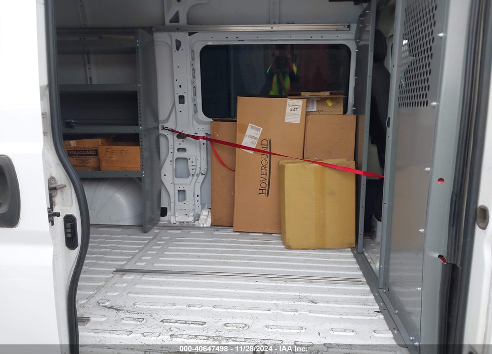 2019 RAM PROMASTER 2500 HIGH ROOF 136 WB VIN: 3C6TRVCG7KE520917