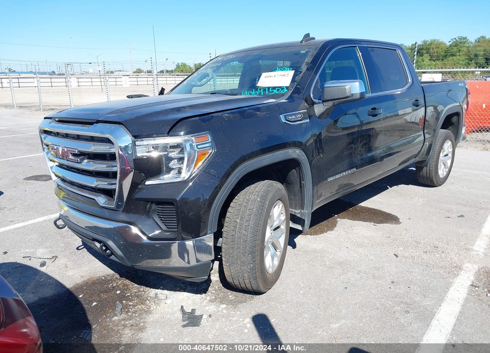 2020 GMC SIERRA 1500 4WD SHORT BOX SLE VIN: 1GTU9BED3LZ149629