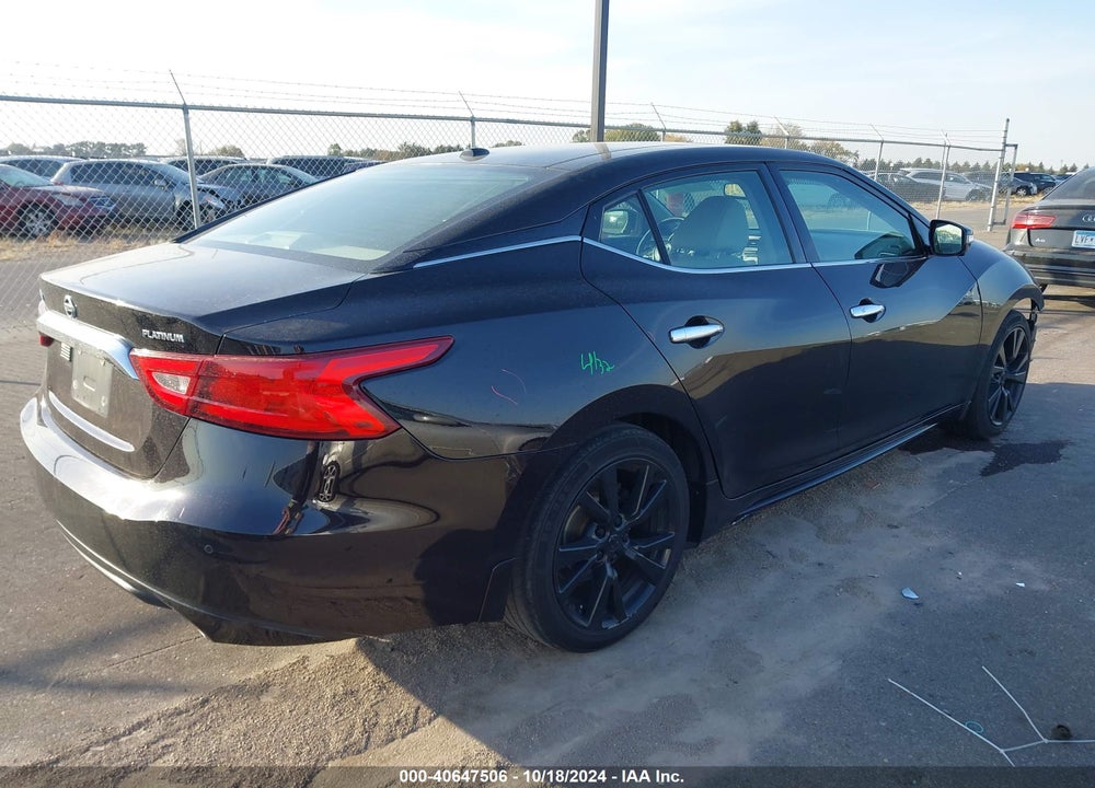 2017 NISSAN MAXIMA VIN: 1N4AA6APXHC432501