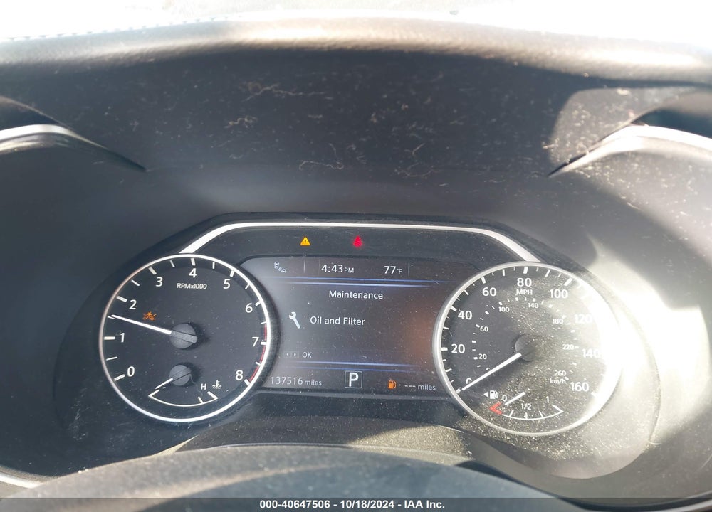 2017 NISSAN MAXIMA VIN: 1N4AA6APXHC432501