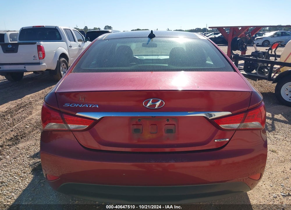 2014 HYUNDAI SONATA LIMITED VIN: 5NPEC4AC9EH828054