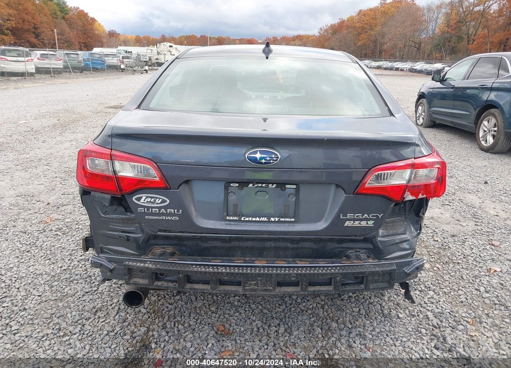 2016 SUBARU LEGACY 2.5I PREMIUM VIN: 4S3BNAC60G3052821