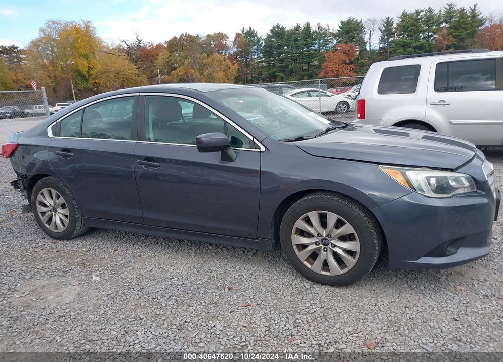 2016 SUBARU LEGACY 2.5I PREMIUM VIN: 4S3BNAC60G3052821