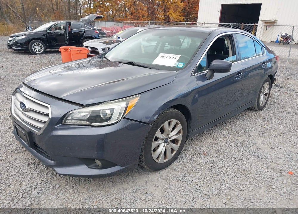2016 SUBARU LEGACY 2.5I PREMIUM VIN: 4S3BNAC60G3052821