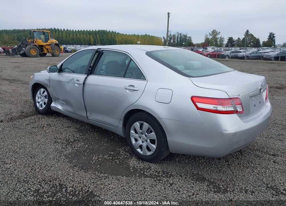 2011 TOYOTA CAMRY LE VIN: 4T4BF3EKXBR196738