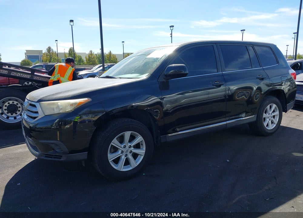 2012 TOYOTA HIGHLANDER VIN: 5TDZA3EH6CS024566