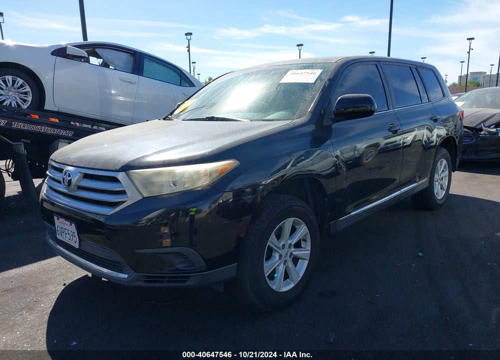 2012 TOYOTA HIGHLANDER VIN: 5TDZA3EH6CS024566