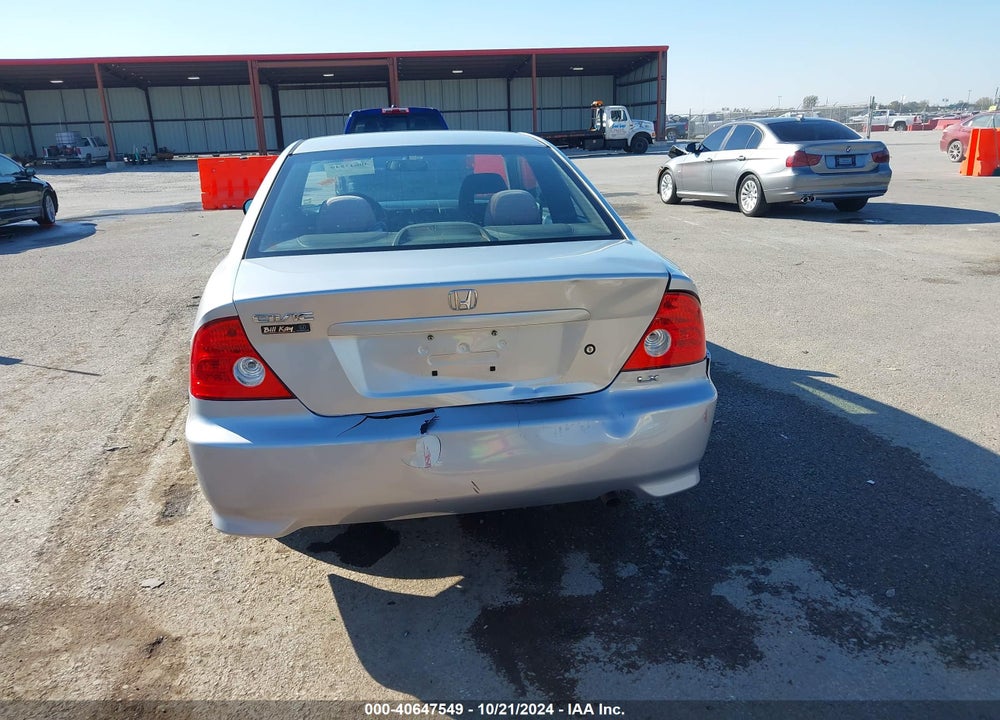 2005 HONDA CIVIC LX VIN: 1HGEM22625L075961