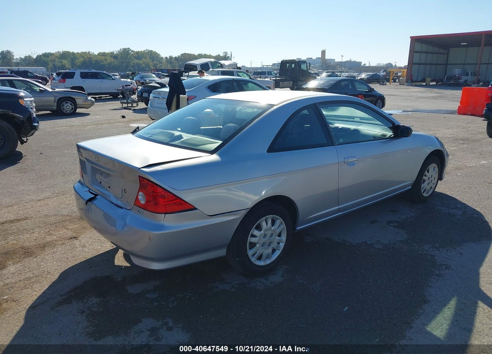 2005 HONDA CIVIC LX VIN: 1HGEM22625L075961