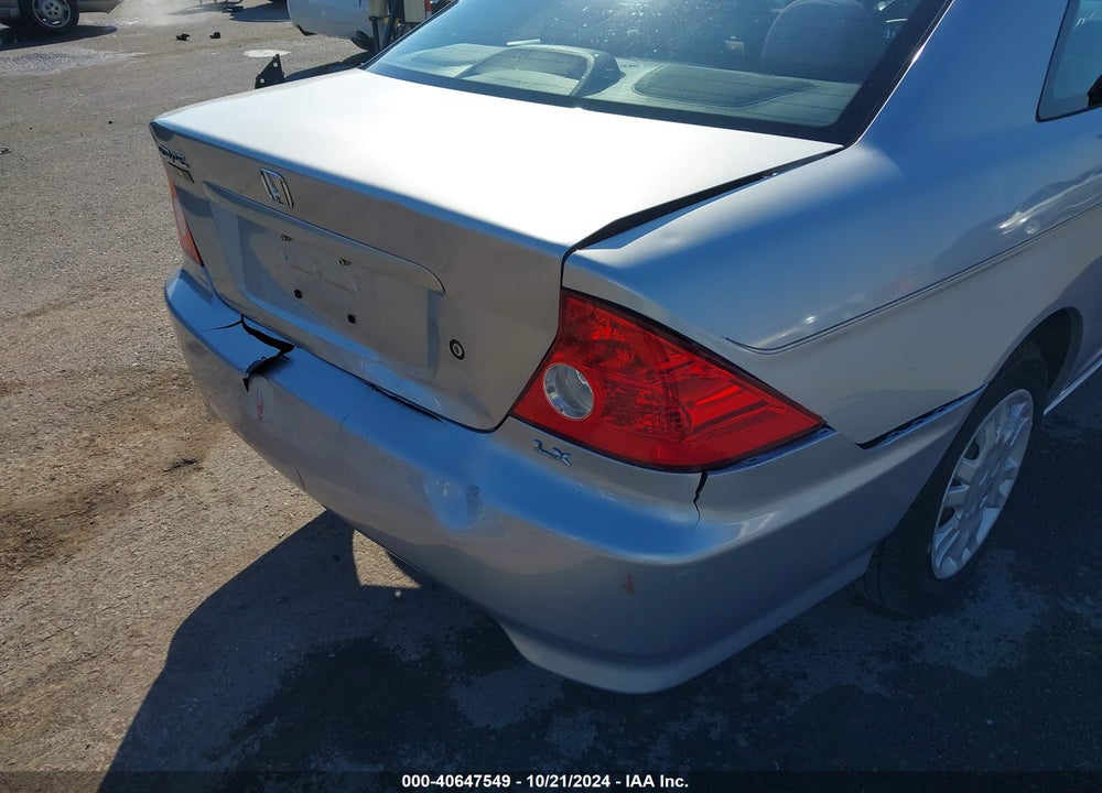 2005 HONDA CIVIC LX VIN: 1HGEM22625L075961