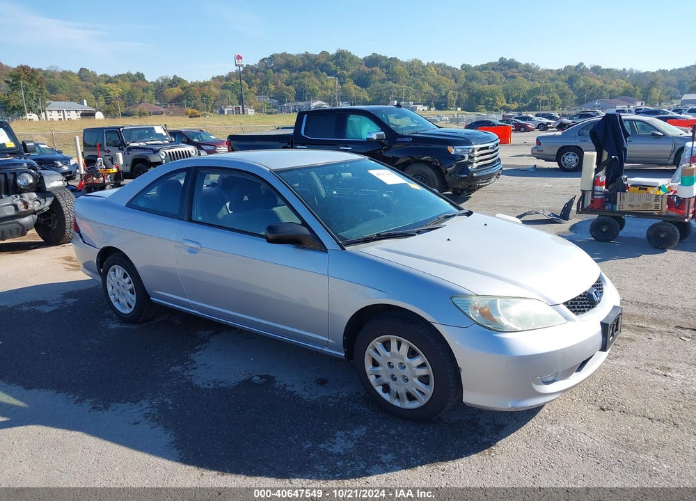 2005 HONDA CIVIC LX VIN: 1HGEM22625L075961