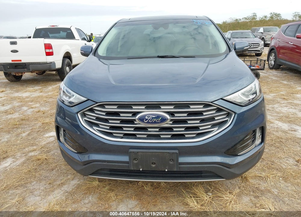 2019 FORD EDGE TITANIUM VIN: 2FMPK4K90KBB32300