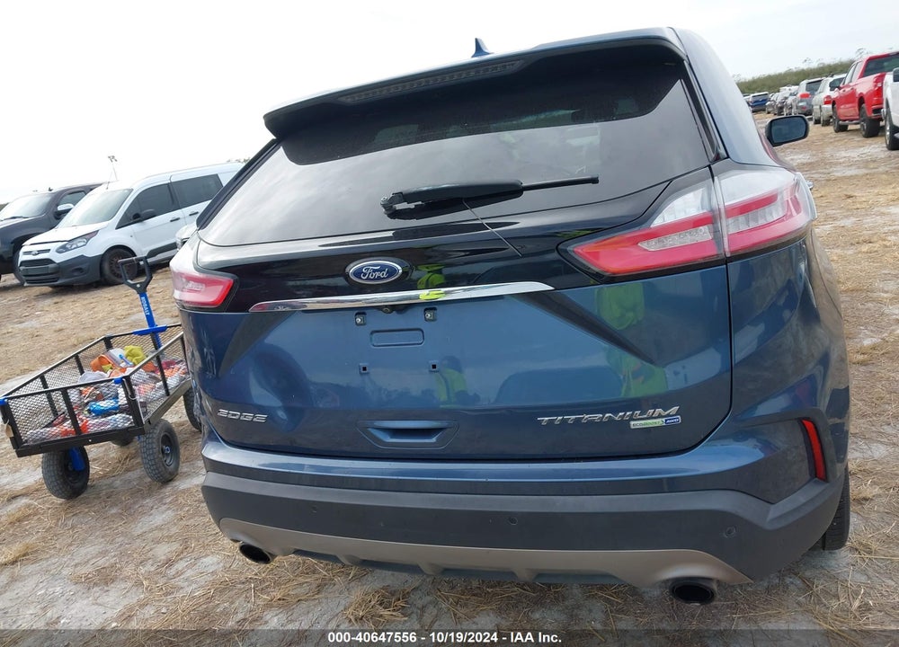 2019 FORD EDGE TITANIUM VIN: 2FMPK4K90KBB32300