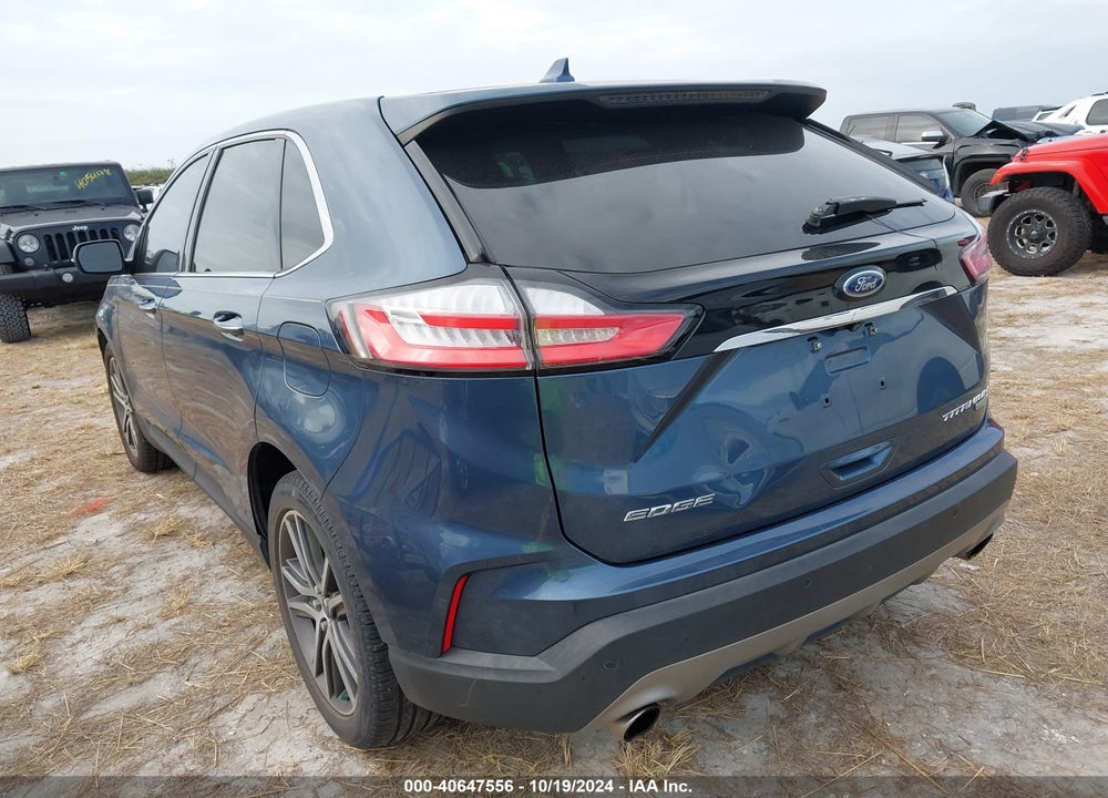 2019 FORD EDGE TITANIUM VIN: 2FMPK4K90KBB32300