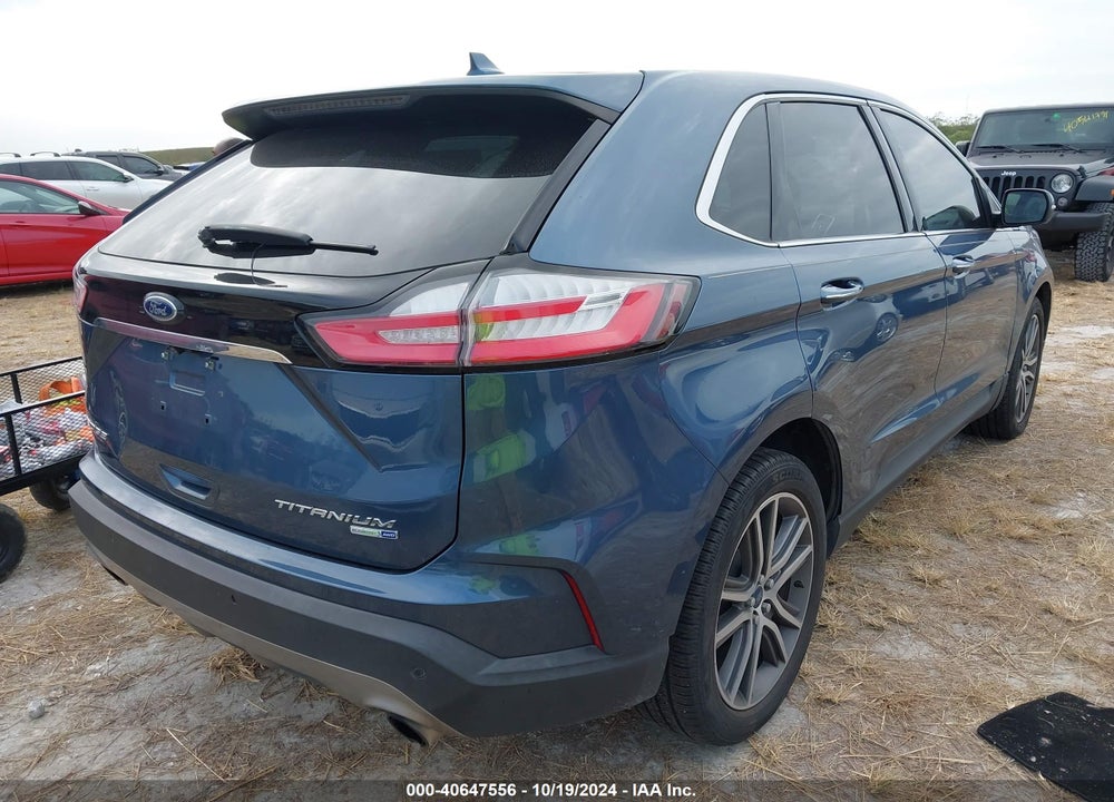 2019 FORD EDGE TITANIUM VIN: 2FMPK4K90KBB32300